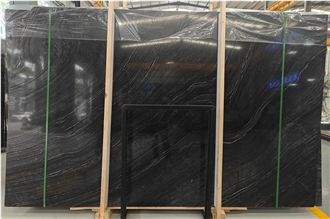 Black Wooden Marble Slabs For Parlour Wall,Floor Decoration