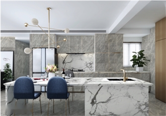 Blue Ice Jade Marble Slabs For Home Wall Floor Decoration