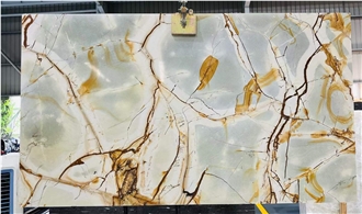 Blue Roma Quartzite Slabs For Background Wall Decoration