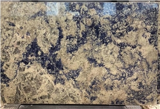 Bolivia Blue Marble Slabs For Hotel Villa Wall Decoration