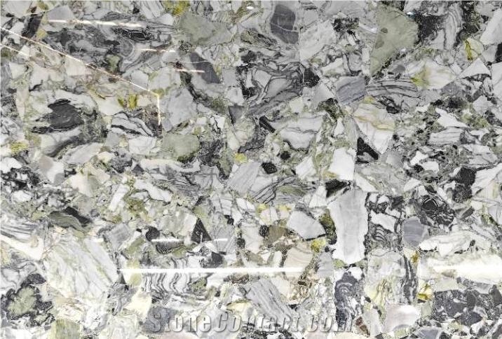 Cold Jade Marble Slabs For Kitchen Countertop Decoration