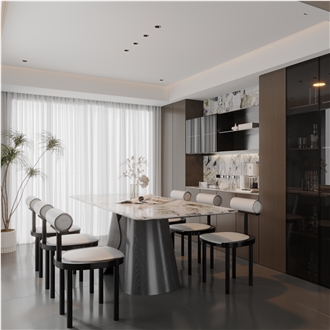 Cold Jade Marble Slabs For Kitchen Countertop Decoration