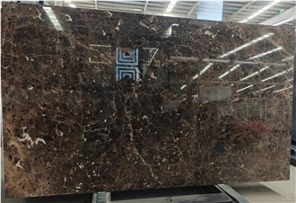 Dark Emperador Marble Slabs For Wall And Floor Decoration