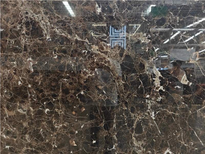 Dark Emperador Marble Slabs For Wall And Floor Decoration