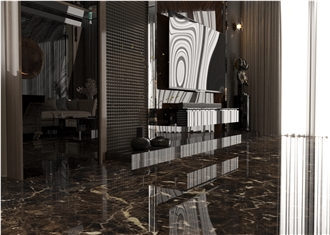 Dark Emperador Marble Slabs For Wall And Floor Decoration