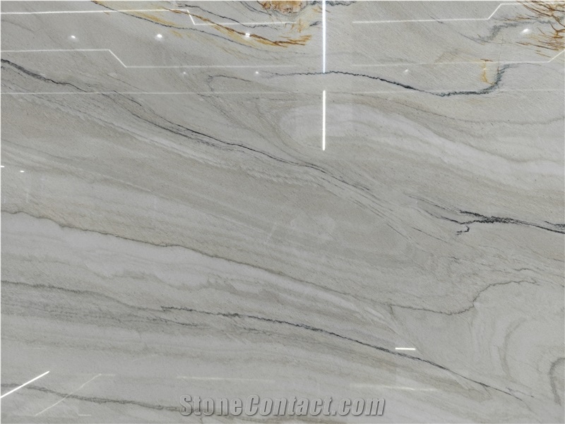 Fusion Gold Quartzite Slabs For Wall And Flooring