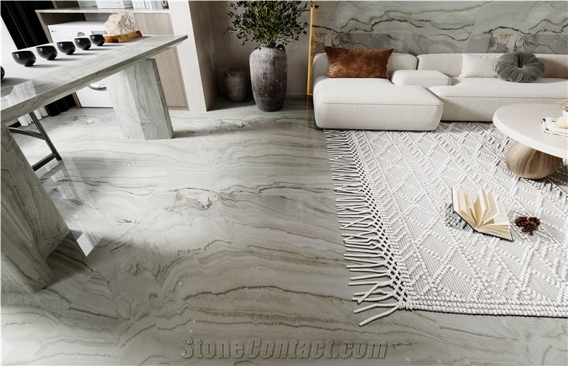 Fusion Gold Quartzite Slabs For Wall And Flooring