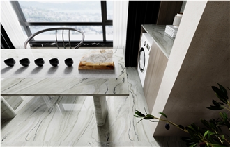 Fusion Gold Quartzite Slabs For Wall And Flooring