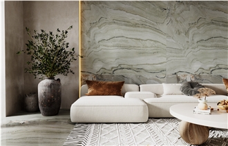 Fusion Gold Quartzite Slabs For Wall And Flooring