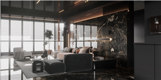 Golden Galaxy Marble Slabs For Parlour Floor And Decoration