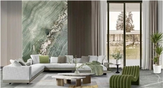 Green Maestro Marble Slabs For Background Wall Decoration
