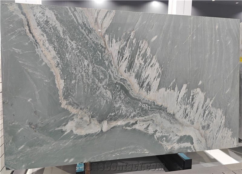 Green Maestro Quartzite Slabs For Home Wall Decoration