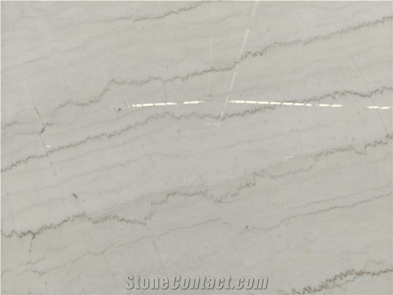 Guangxi White Marble Slabs For Home Interior Decoration