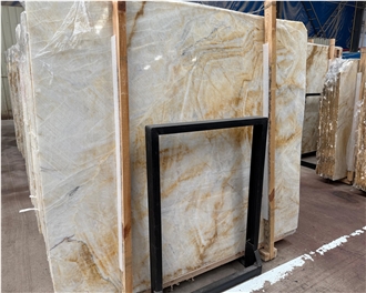Lotus Beige Marble Slabs For Home Wall And Floor Decoration