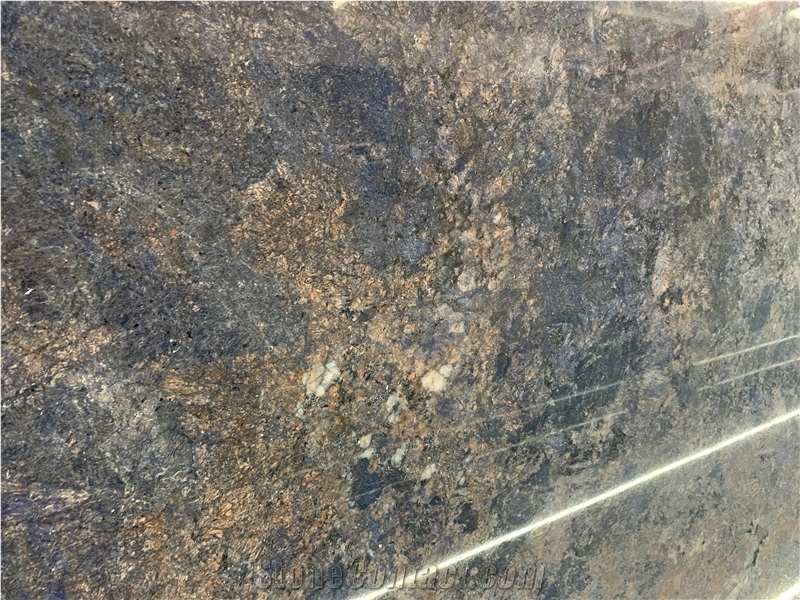 New Sodalite Blue Granite Slabs For Villa Decoration