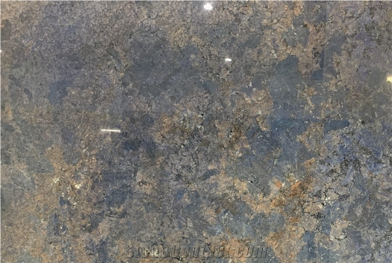 New Sodalite Blue Granite Slabs For Villa Decoration