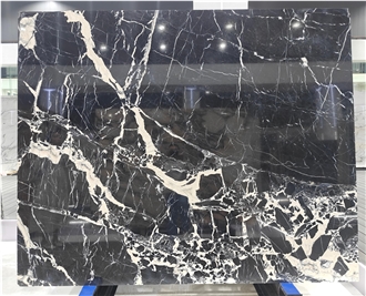 Noir Grand Antique Black Marble Slabs For Table And Wall