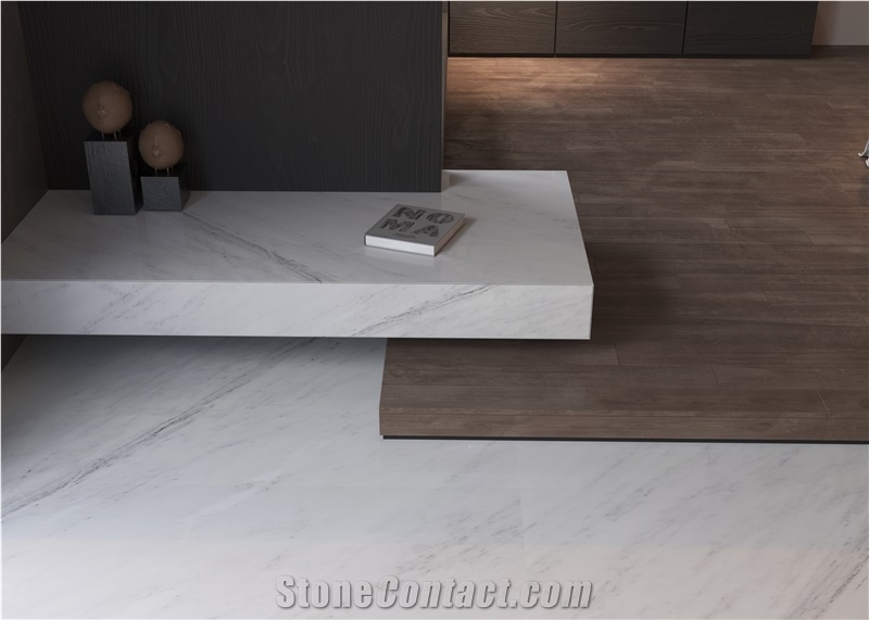 Oriental White Marble Slabs For Kitchen Countertop And Wall