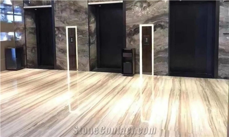 Palissandro White Marble Slabs For Home Wall Decoration
