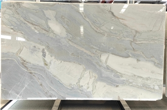 Platinum Blue Marble Slabs For Bathroom Floor And Wall Tile