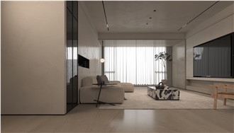 Polished Moleanos White Limestone Slabs For Wall Decoration