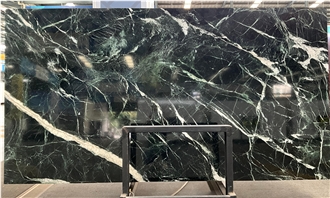 Prada Green Marble Slabs For Home Wall And Floor Decoration
