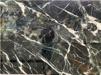 Prada Green Marble Slabs For Home Wall And Floor Decoration