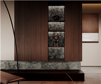 Splendor White Luxury Granite Slabs For Home Wall Decoration