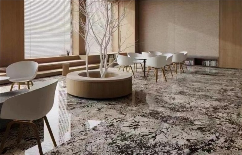 Sunset Snow Bianco Antico Granite Slabs