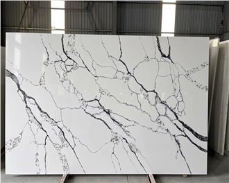 Artificial Quartz Slabs For Modern Apartment Hotel Project