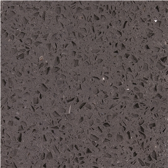 Artificial Quartz Slabs Grey Crystal Shower Wall Tiles