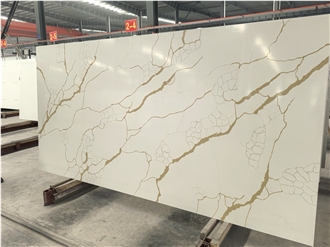 Artificial Quartz Slabs Polished Indoor Hotel Floor Wall