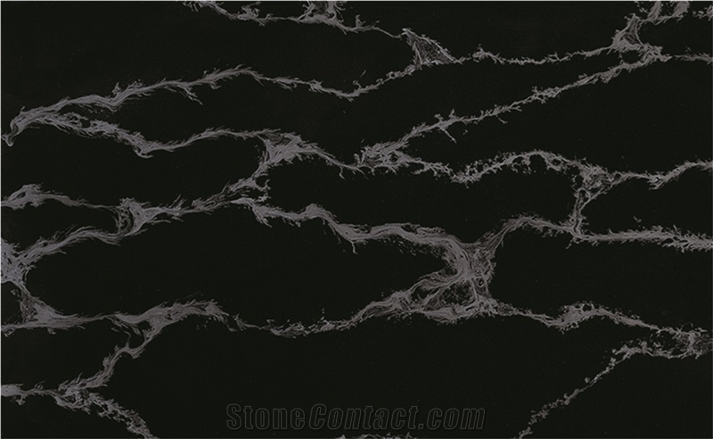 Black Quartz Tiles For Interior Decoration