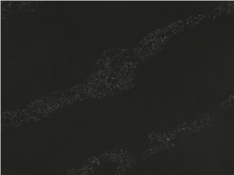Black Quartz Wall And Bush Hammered