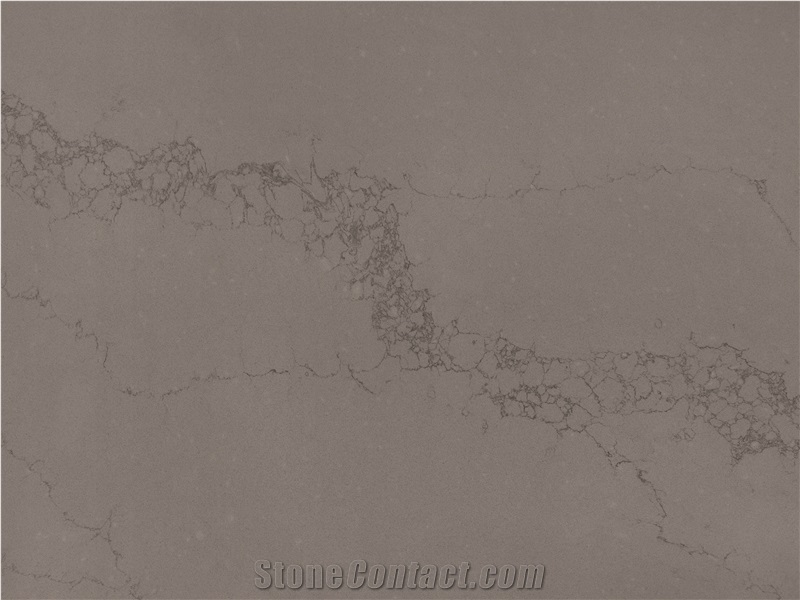 Brown Quartz Slabs For Architectural Decoration