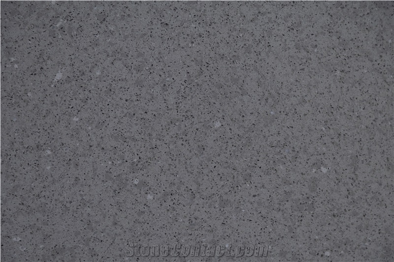 China Factory Direct Supply Crystallized Grey Quartz Slabs