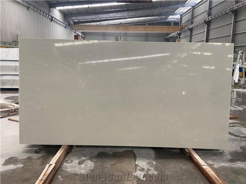 China Xiongjie Top Quality Grey Quartz Slabs Tiles