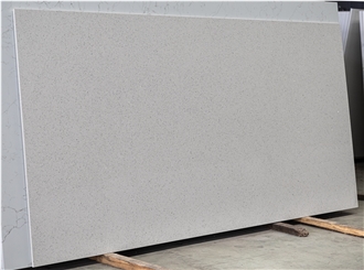 Crystal White Quartz Tiles For  Decor