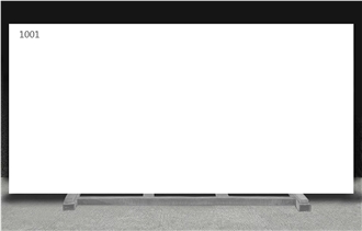 Factory Price Solid Surface Pure White Quartz Slabs