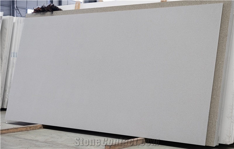 Grey Hemp Granules Artificial Stone Slabs