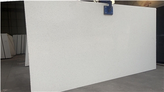 Guangdong Xiongjie Pure Crystal White Quartz Slabs