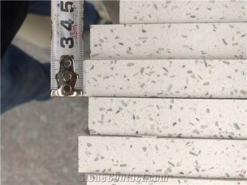 Guangdong Xiongjie Pure Crystal White Quartz Slabs