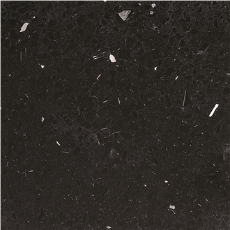 High Quality Wholesale Big Black Crystal Quartz Slabs