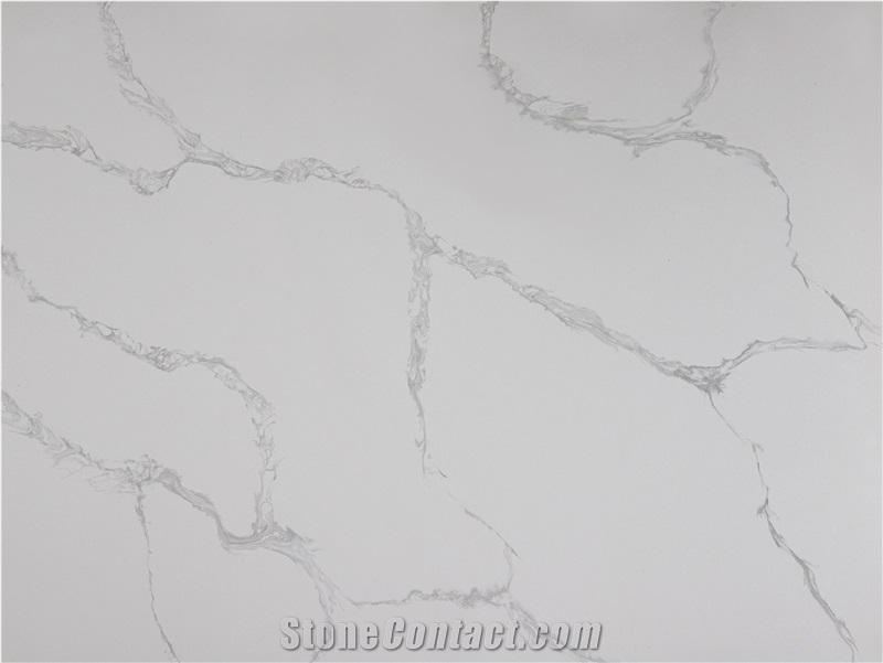 Honed Artificial Stone White Quartz Slabs Tiles