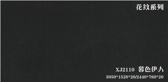 Honed Black Quartz Slabs For Building Decoration Materials Honed Black Quartz Slabs For Building Decoration Materials