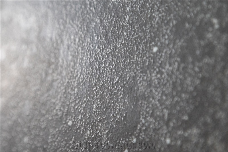 New Design Project Bush Hammered Surface Quartz Slabs
