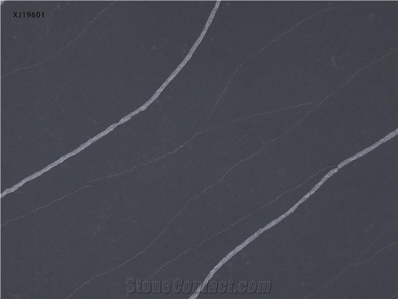 Silver Quartz Slabs For High-End Hotels, Flower Arranging