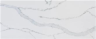 White Artificial Stone Slabs Engineering Decoration