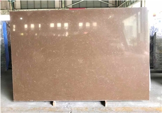Wholesale Light Brown Quartz Slabs Tiles 20MM Thick