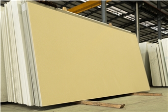 Yellow Quartz Floor For Industrial Use